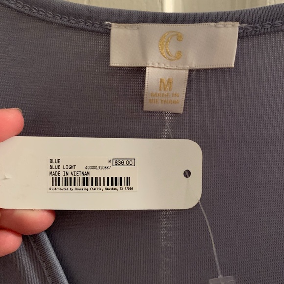 Charming Charlie Surplice Neck Dress - Picture 2 of 2